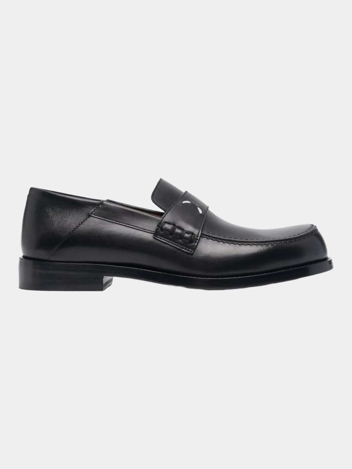 00137770-124f-4d4b-afd0-4d9f641fda6e Чорні жіночі туфлі-мокасини Maison Margiela - INVOGA