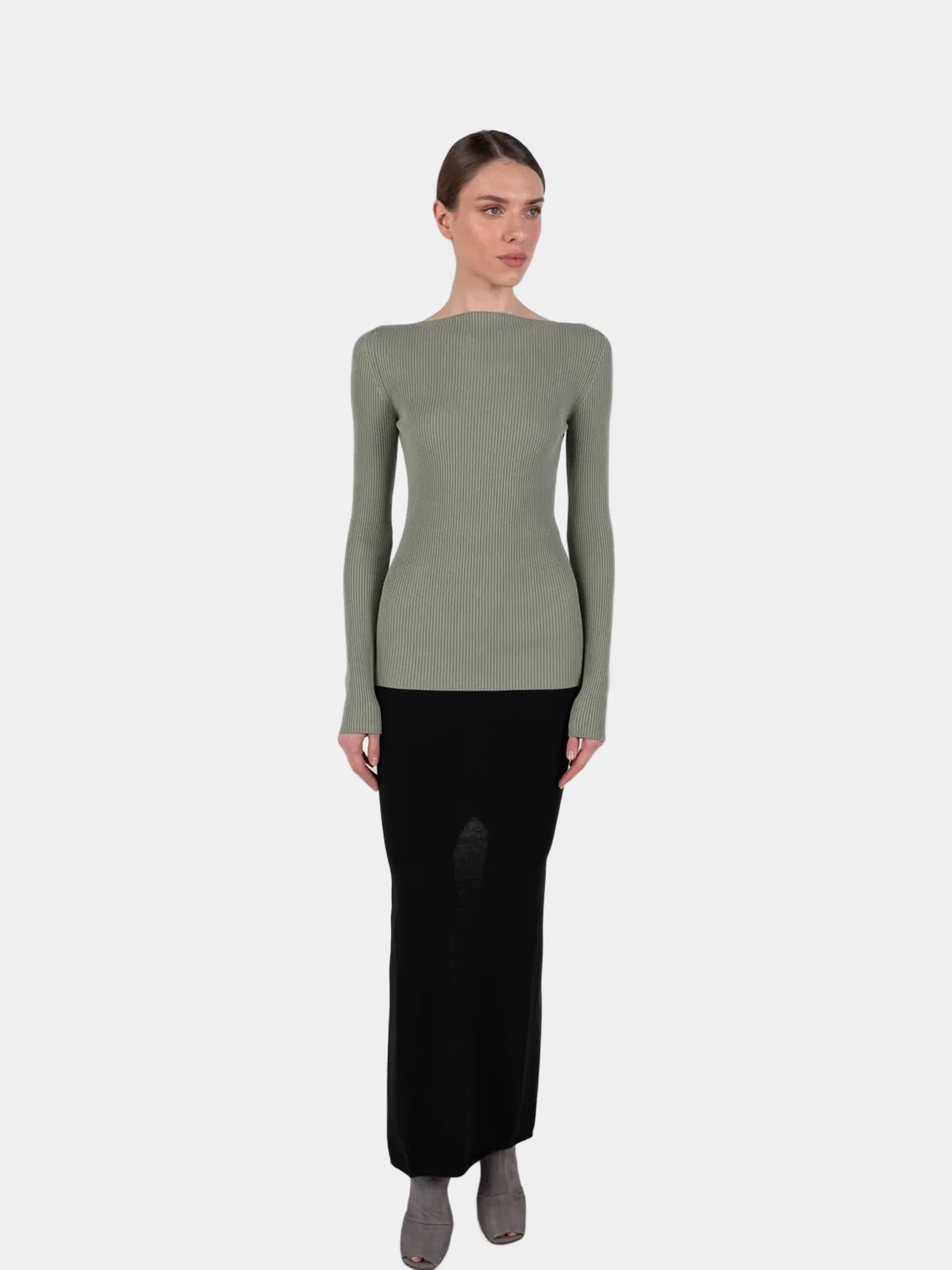 Топ Rick Owens олива - INVOGA