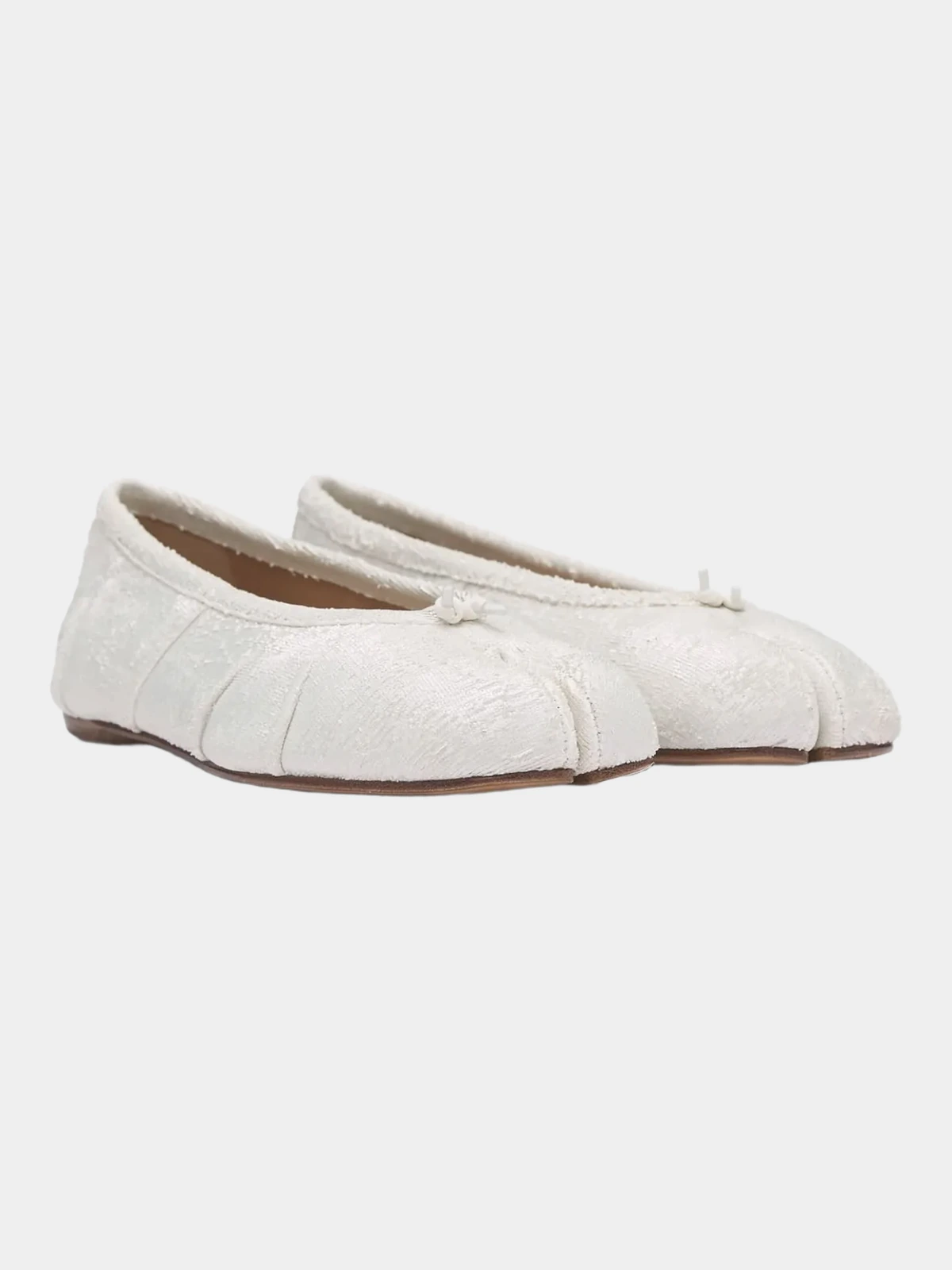 Балетки tabi Maison Margiela білі - INVOGA