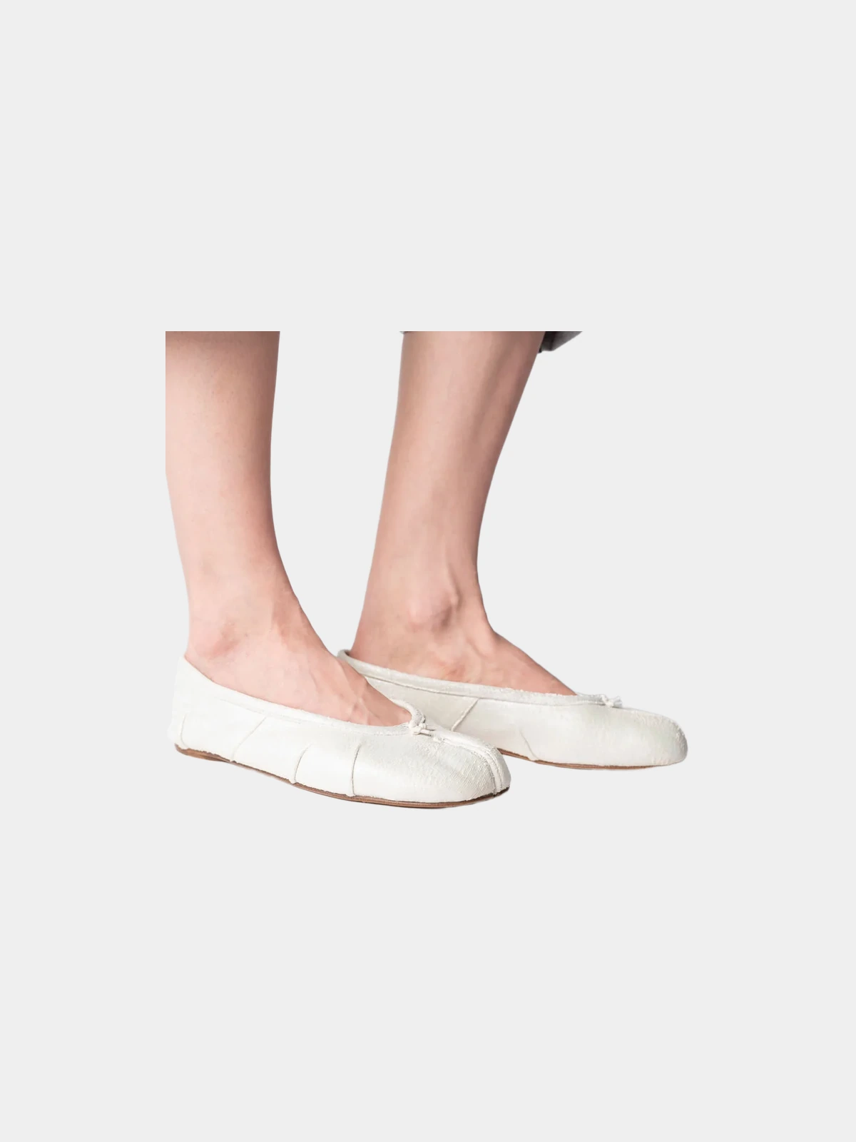 Балетки tabi Maison Margiela білі - INVOGA