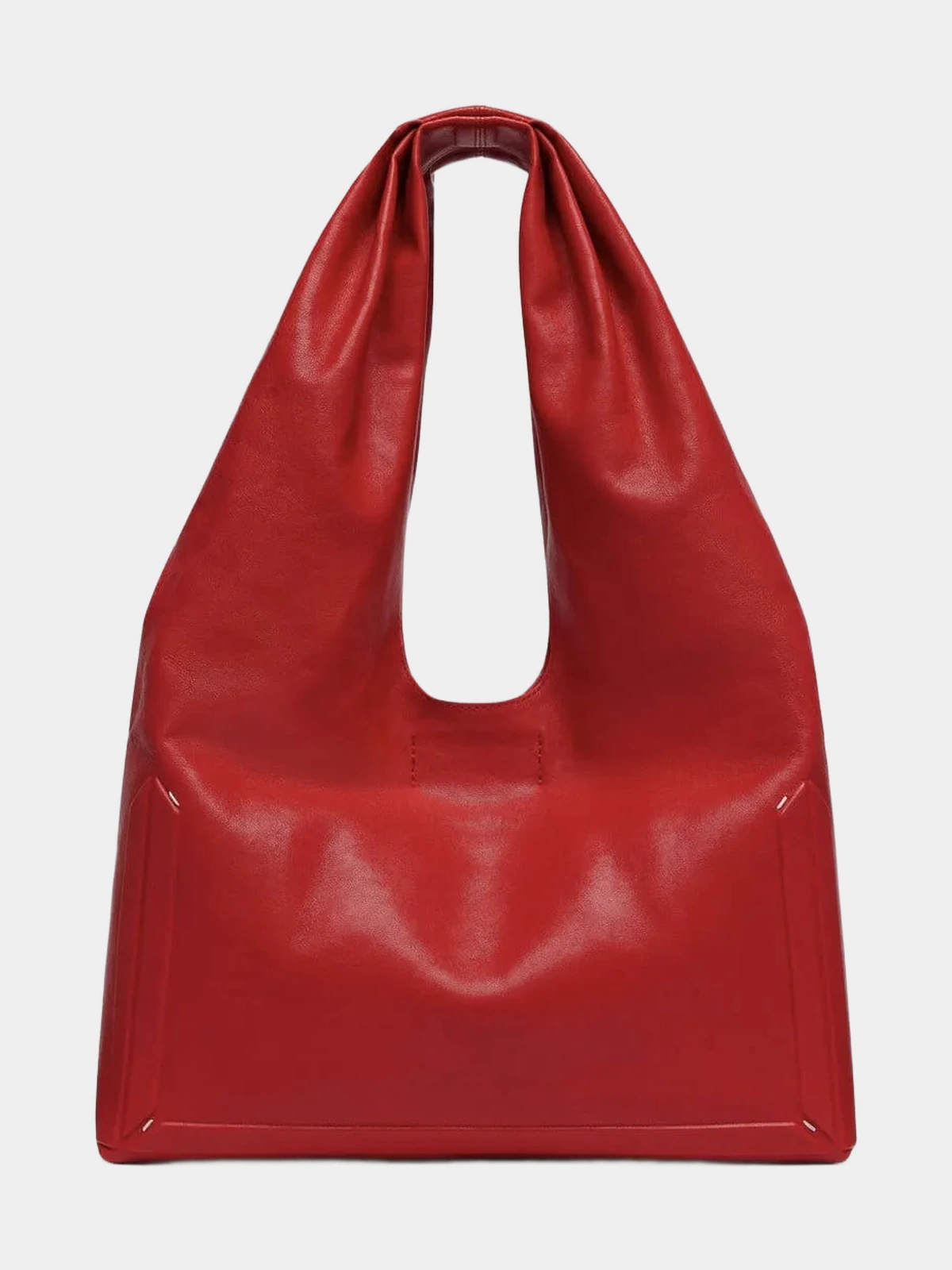 Сумка Maison Margiela шкіряна червона - INVOGA