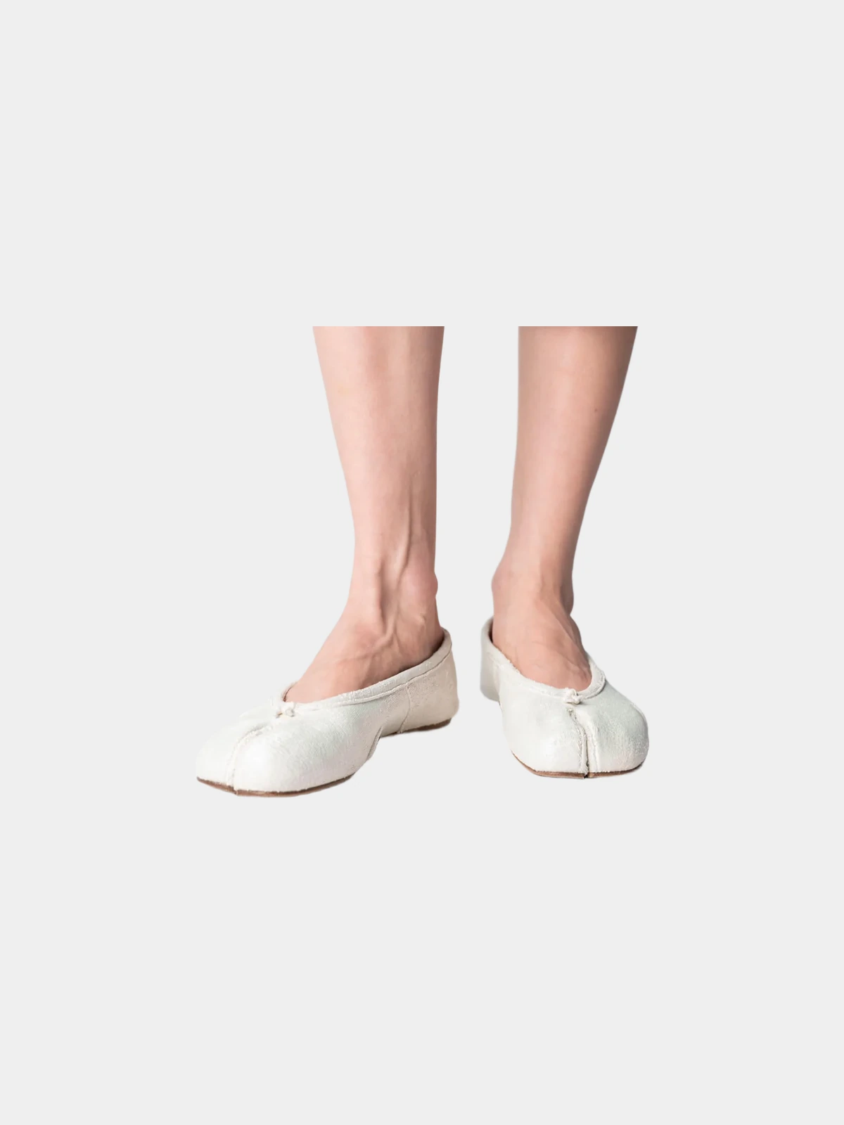 Балетки tabi Maison Margiela білі - INVOGA
