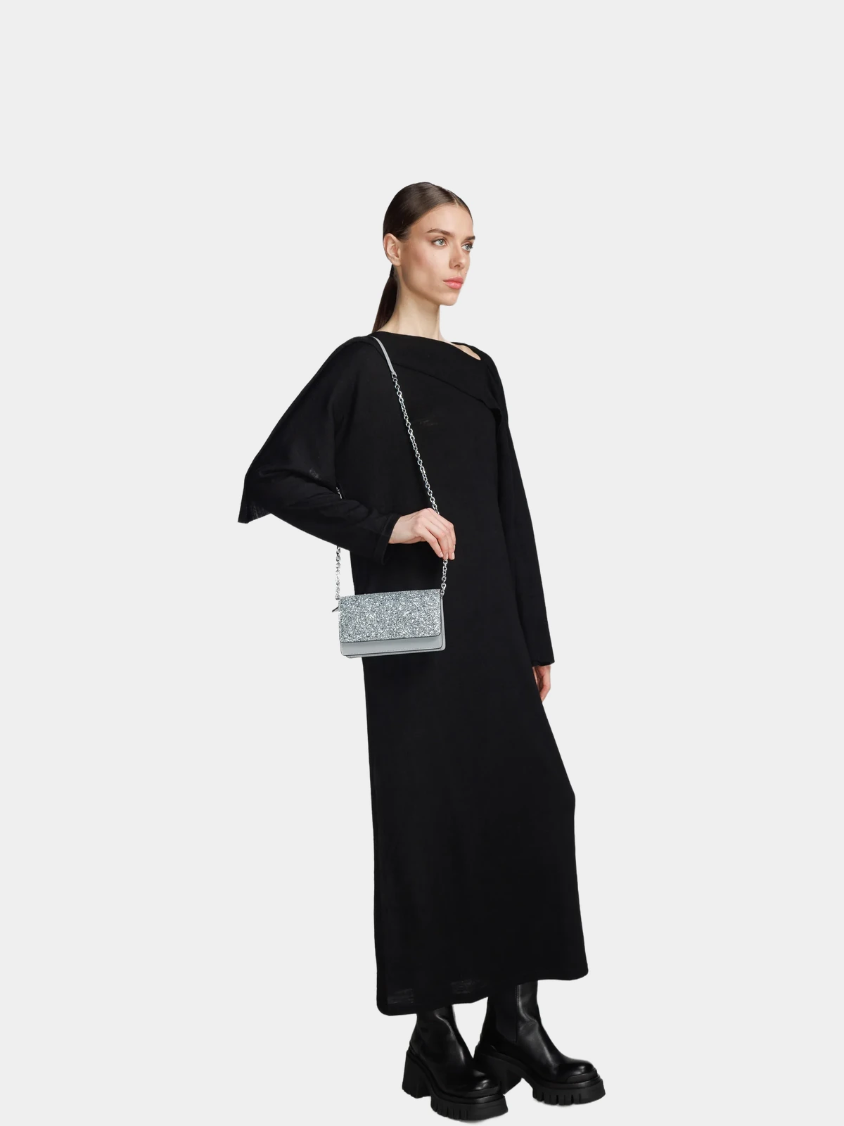 Срібний клатч Maison Margiela - INVOGA