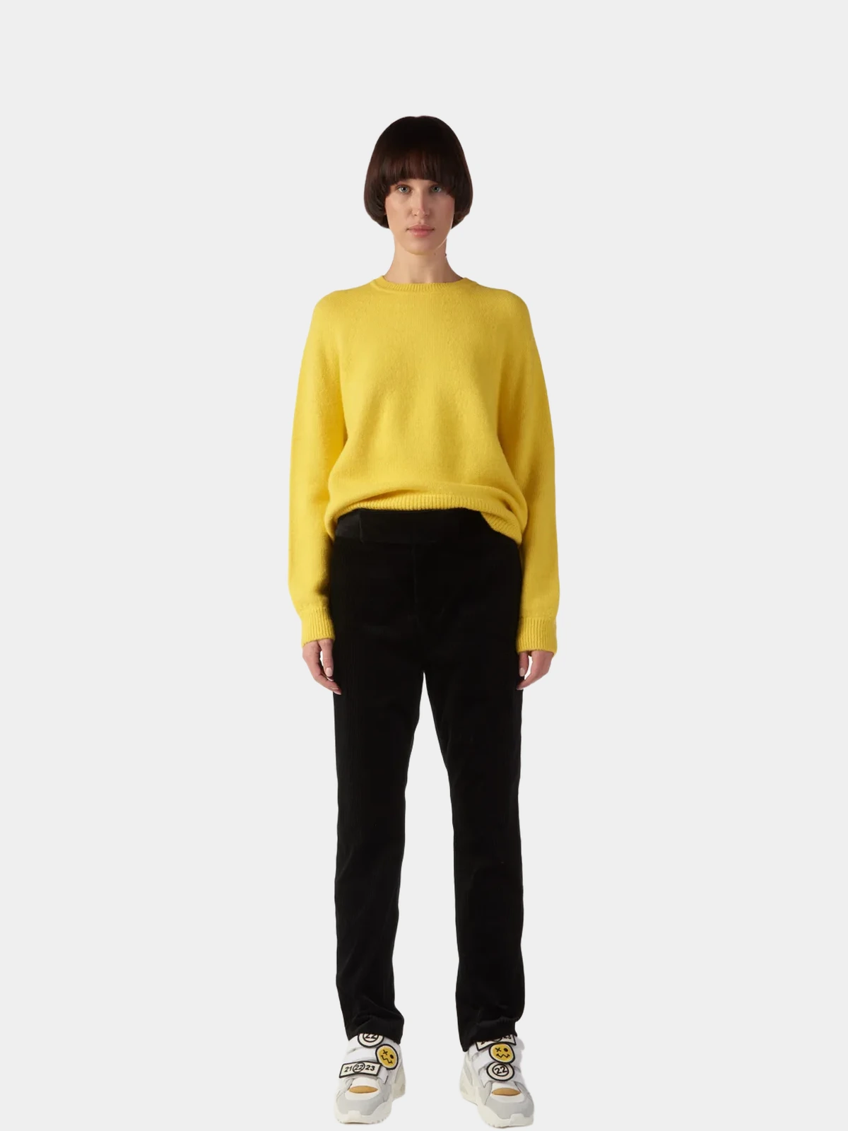 5bd47e47-4dcc-43d0-bd33-92e6e6d19444 Штани Haider Ackermann чорні вельветові - INVOGA