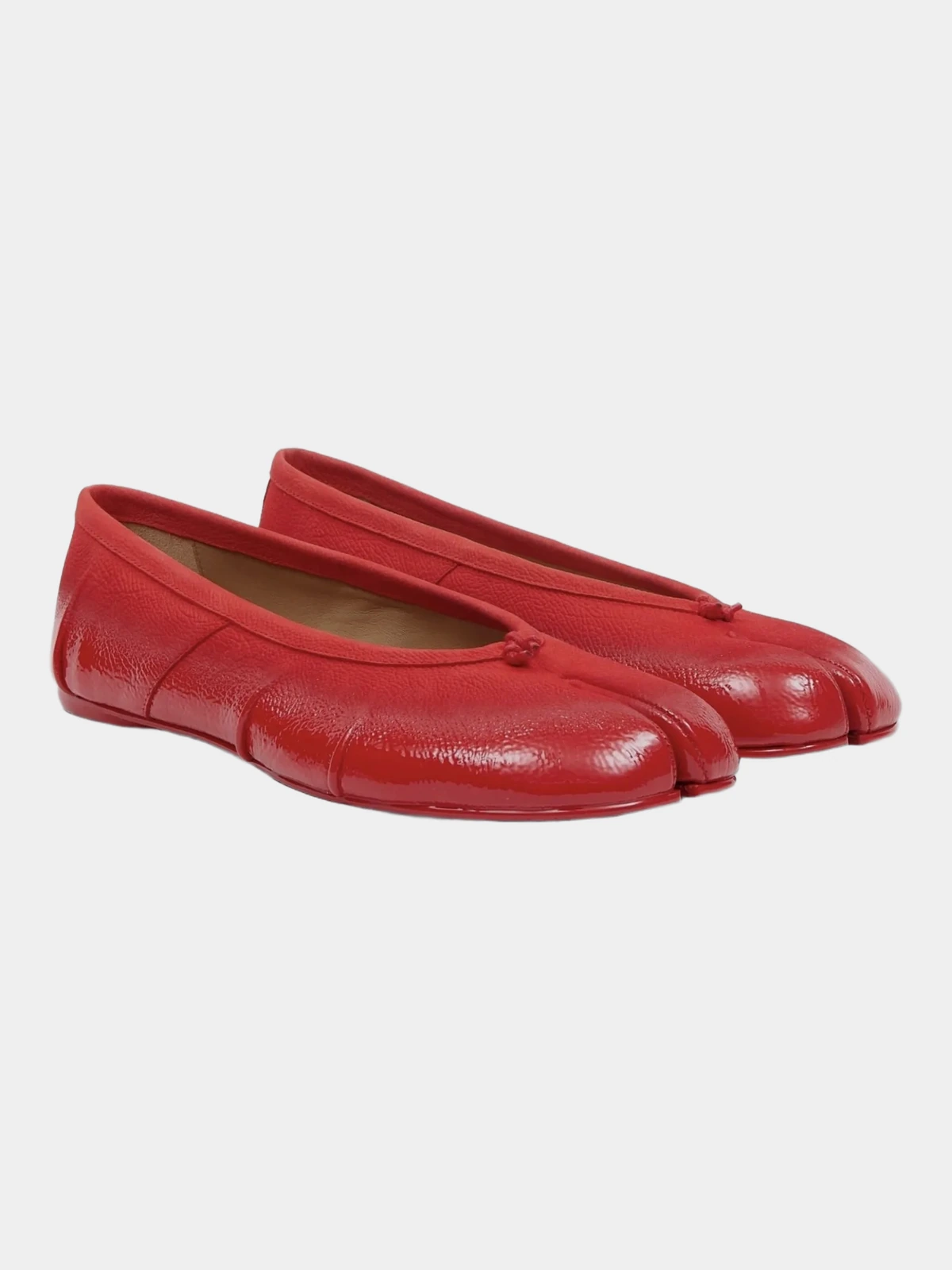 Туфлі Tabi Maison Margiela в червоному кольорі - INVOGA