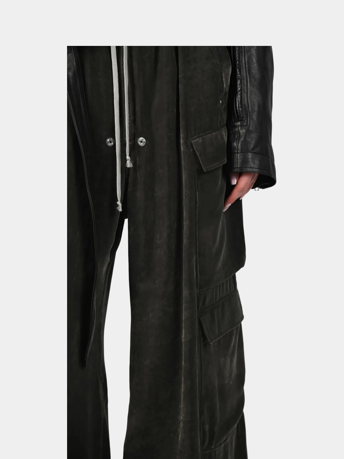 Штани Rick Owens бархатні - INVOGA