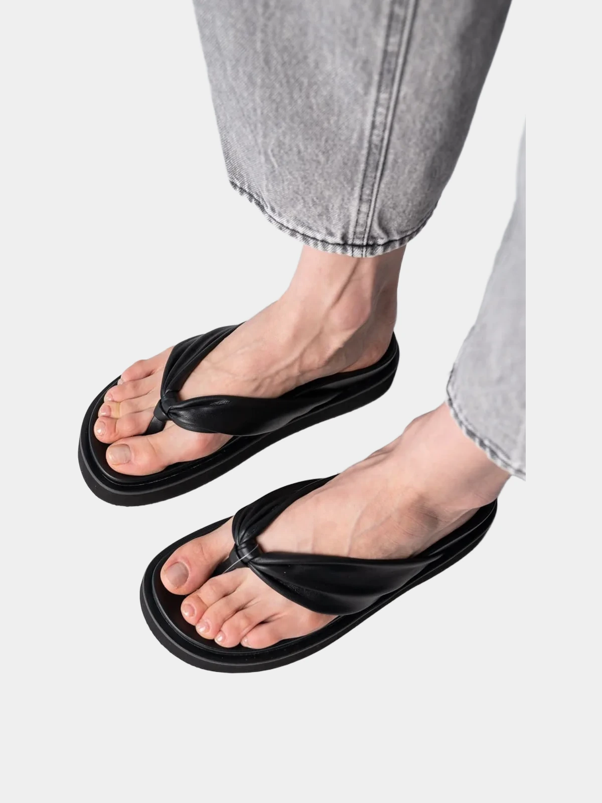 8e1fb50e-916c-4119-aa16-6587d409d080 Шкіряні сліпони Yohji Yamamoto з платформою - INVOGA