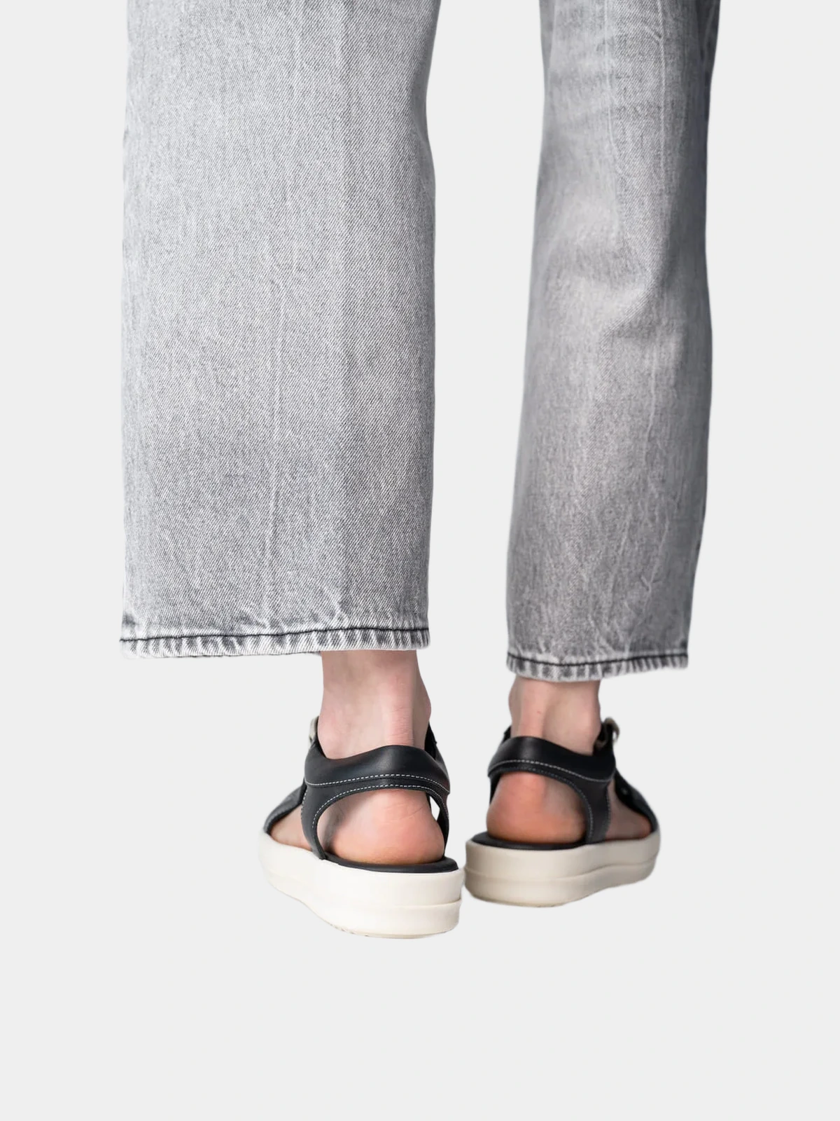 Кеди Rick Owens з широкою шнуровкою - INVOGA