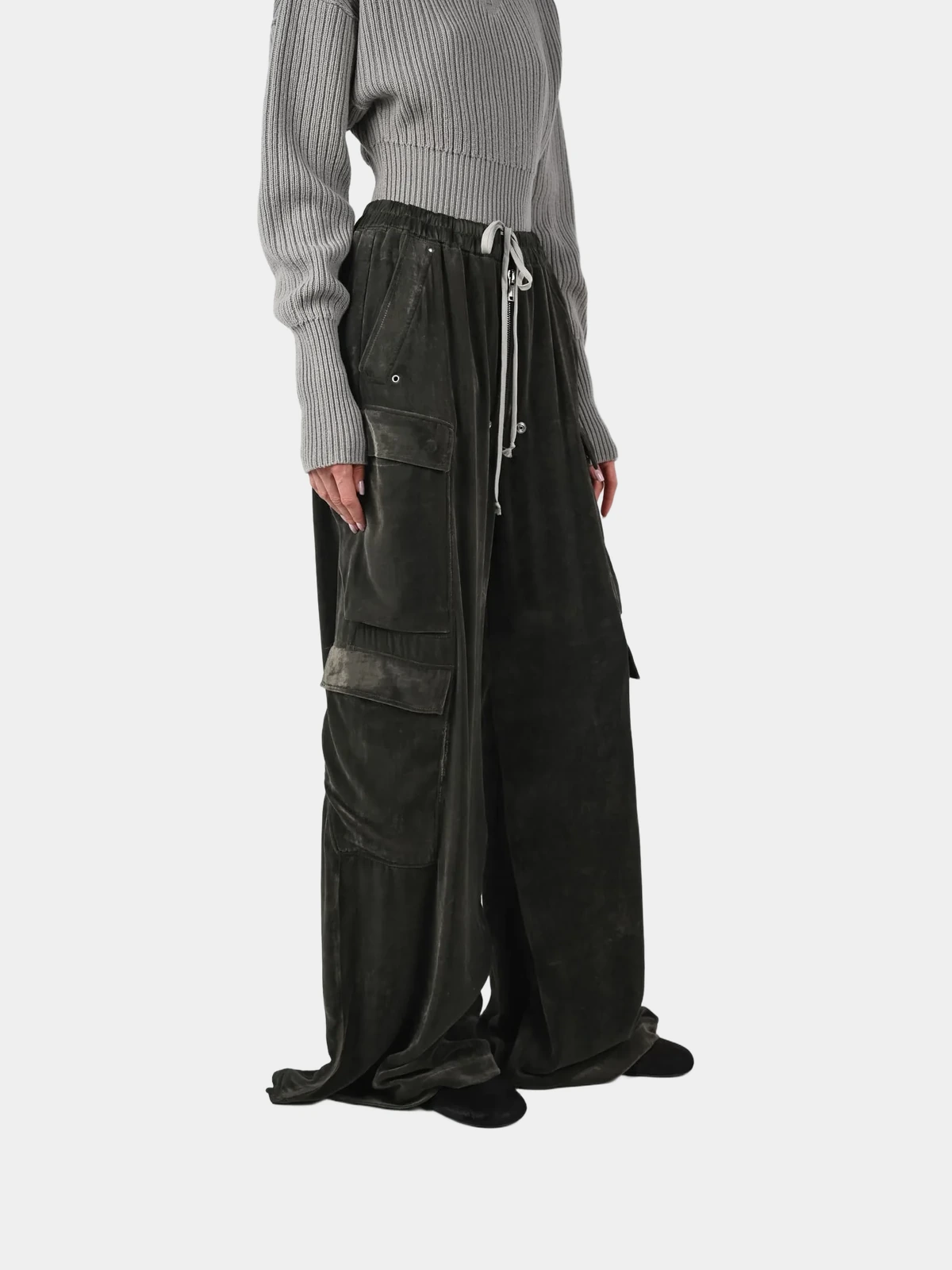 Штани Rick Owens бархатні - INVOGA