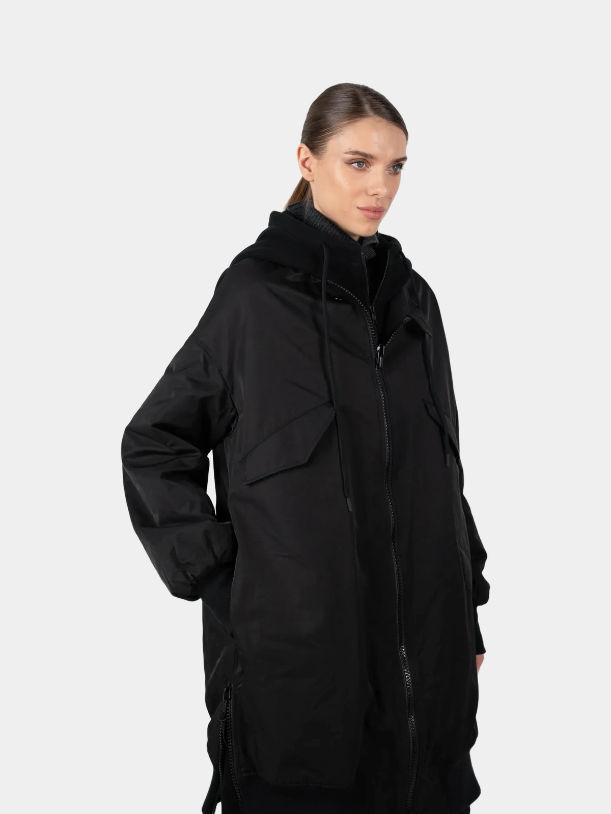 Куртка Yohji Yamamoto з капюшоном - INVOGA