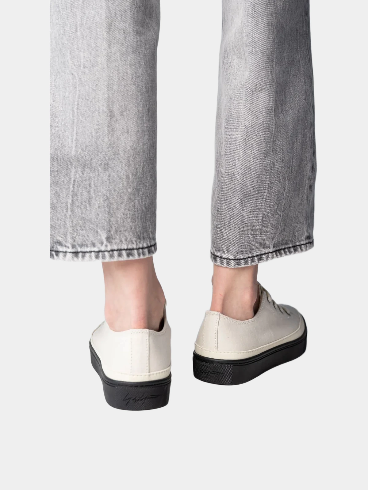 c839577b-cb9f-4e89-bbd7-a136cdc4010b Кеди Yohji Yamamoto молочного кольору - INVOGA