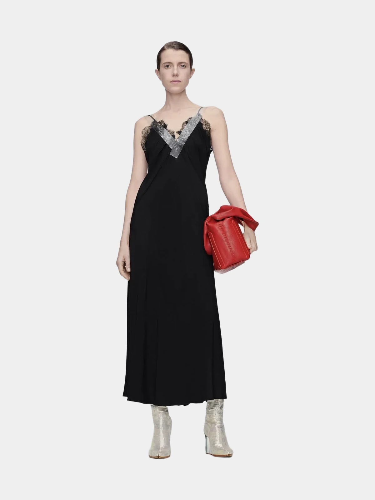 Сумка Maison Margiela шкіряна червона - INVOGA