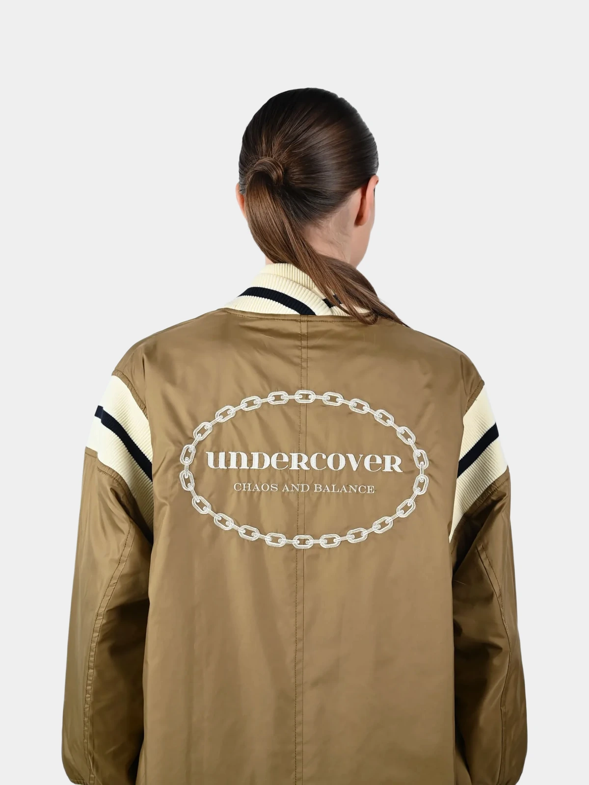 Бомбер-оверсайз Undercover гірчичний - INVOGA
