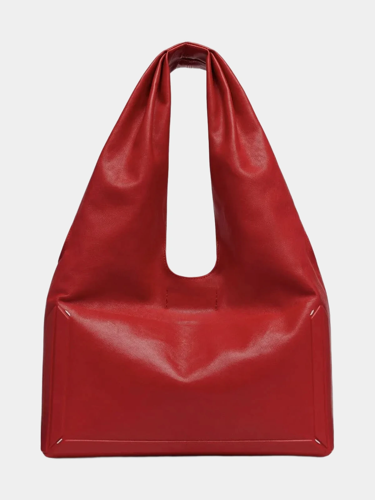 Сумка Maison Margiela шкіряна червона - INVOGA