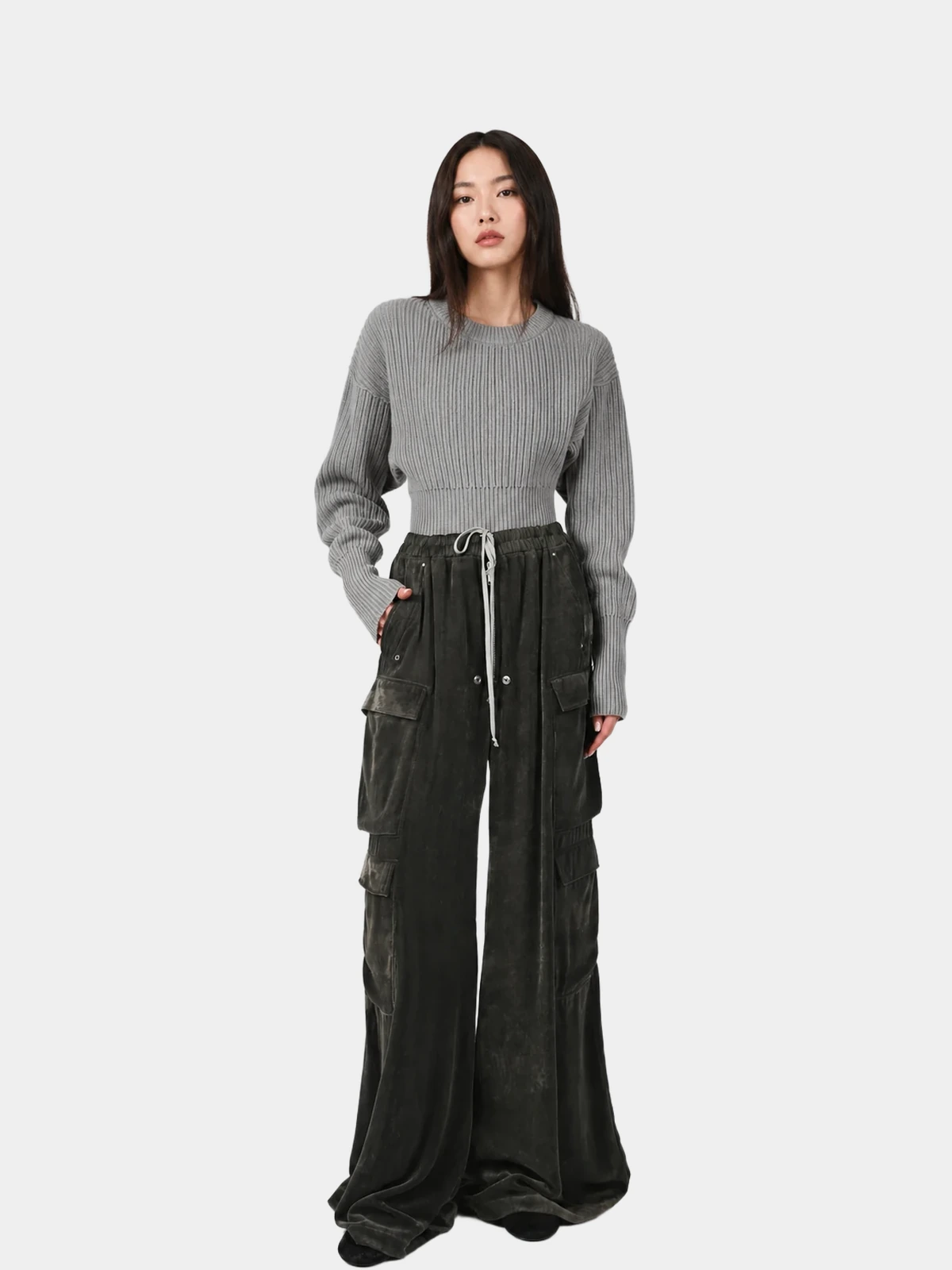 Штани Rick Owens бархатні