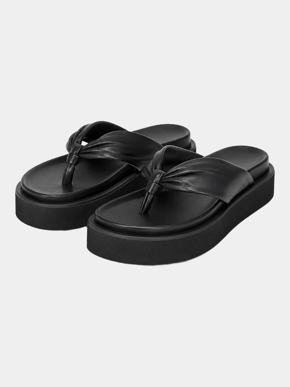 Yohji Yamamoto platform slipons first photo Шкіряні сліпони Yohji Yamamoto з платформою