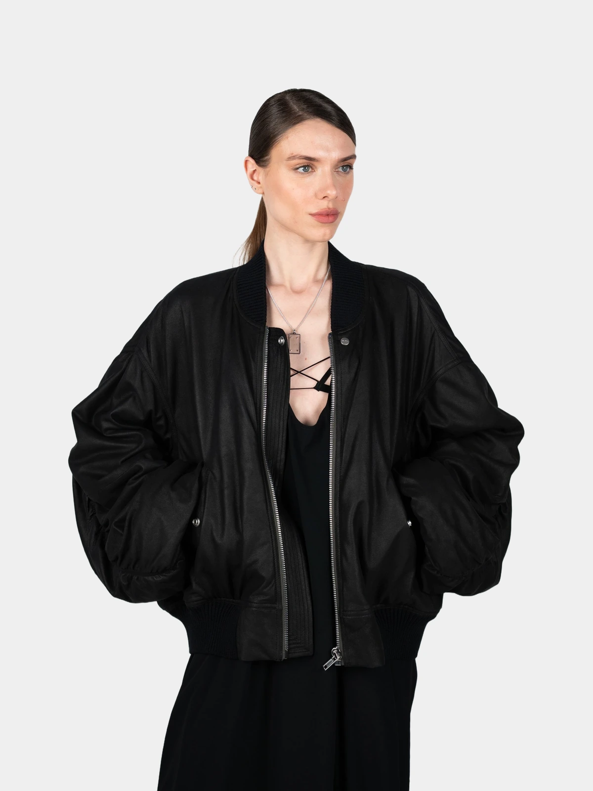c98c8f4d-fb8c-4b62-b9dc-3e3f9e937e24 Бомбер Rick Owens - INVOGA